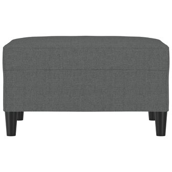 Voetenbank 70x55x41 cm stof donkergrijs 3