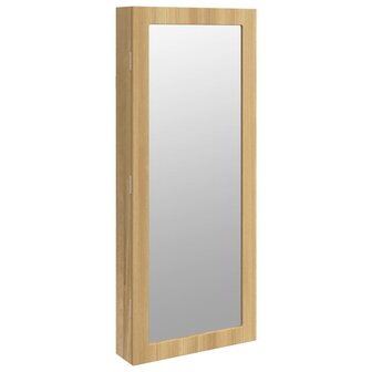 Sieradenkast met spiegel en LED wandgemonteerd 2