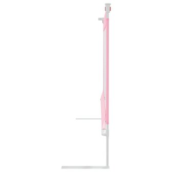 Bedhekje peuter 90x25 cm stof roze 5