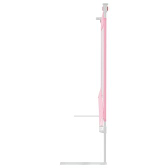 Bedhekje peuter 100x25 cm stof roze 5