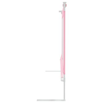 Bedhekje peuter 180x25 cm stof roze 5