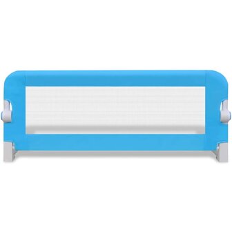 Kinderbedhekjes 2 st 102x42 cm blauw 4