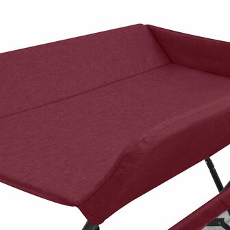 Verschoontafel ijzer rood 8