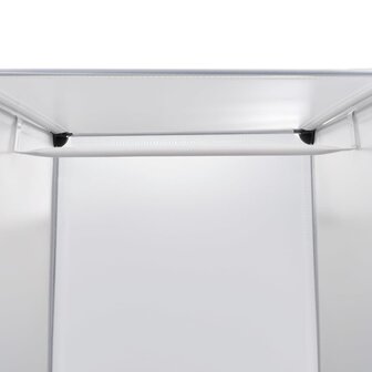 Kast met 9 compartimenten modulair 37x115x150 cm wit  5