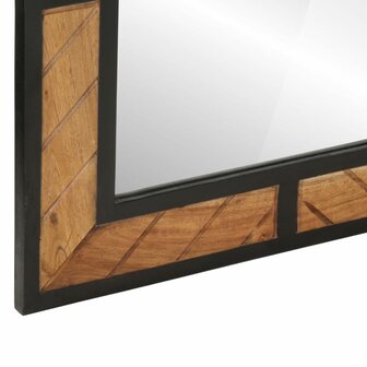 Badkamerspiegel 60x1x55 cm massief acaciahout 5