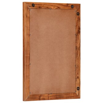 Badkamerspiegel 50x70 cm massief acaciahout en glas 3