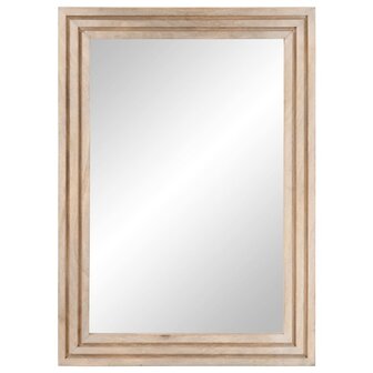 Badkamerspiegel 50x70 cm massief mangohout en glas 2