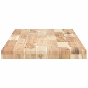 Wastafelblad 140x40x4 cm onbehandeld massief acaciahout 5