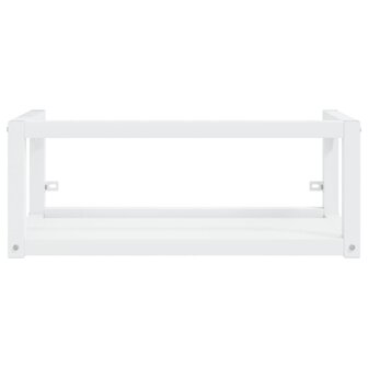 Wastafelframe wandgemonteerd 79x38x31 cm ijzer wit 3