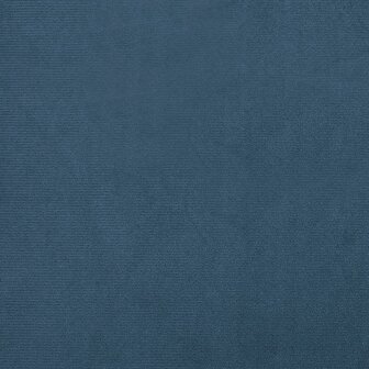 Kuipstoel fluweel donkerblauw 7