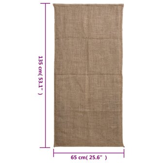 Jutezakken 10 stuks 220 g/m&sup2; 65x135 cm 100% jute 7