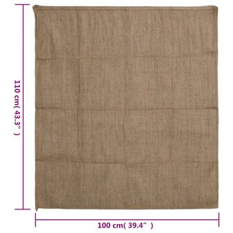 Jutezakken 10 stuks 340 g/m&sup2; 100x110 cm 100% jute 7