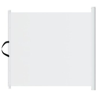 Huisdierenhek uittrekbaar 102,5x125 cm wit 2