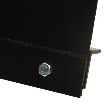Sneeuwploeg voor ATV 115x38 cm zwart 10