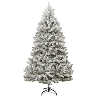 Kunstkerstboom met scharnieren 300 LED&amp;apos;s en kerstballen 300 cm 5