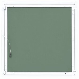 Toegangspaneel met aluminium frame en gipsplaat 300x300 mm 6