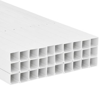 Kabelgoot 100x40 mm 30 m PVC 5