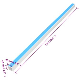 Kabelgoot zelfklevend 40x40 mm 30 m PVC 8