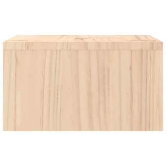 Monitorstandaard 50x27x15 cm massief grenenhout 7
