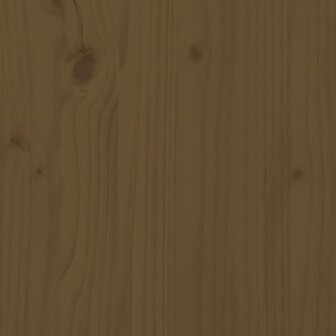 Monitorstandaard 81x20x30 cm massief grenenhout honingbruin 9