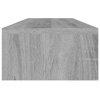 Monitorstandaard 100x24x13 cm bewerkt hout grijs sonoma eiken 5