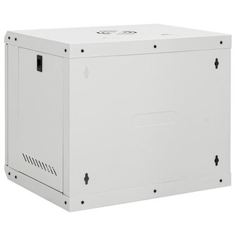 Netwerkkast wandgemonteerd 9U 19&quot; IP20 53x40x45 cm 5