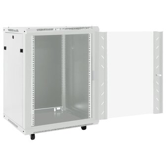 Netwerkkast met draaiwieltjes 15U 19&quot; IP20 53x40x80 cm 2