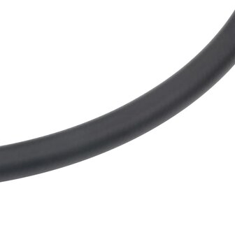 Luchtslang hybride 0,6&amp;apos;&amp;apos; 10 m rubber en PVC zwart 5