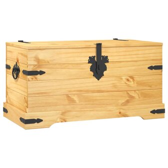 Opbergkist Mexicaans grenenhout Corona-stijl 91x49,5x47 cm 3