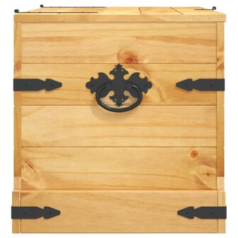 Opbergkist Mexicaans grenenhout Corona-stijl 91x49,5x47 cm 5