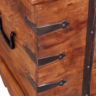 Opbergkist massief hout 3