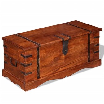 Opbergkist massief hout 6