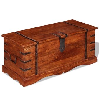 Opbergkist massief hout 7