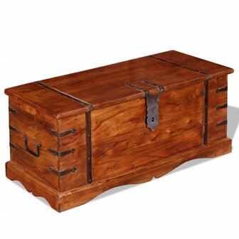 Opbergkist massief hout 9
