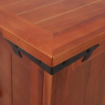 Opbergkist 60x25x22 cm massief acaciahout 9