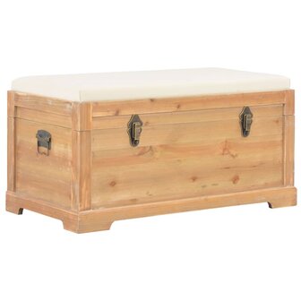 Opslagkist met kussen 80x40x40 cm MDF 1
