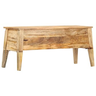 Opbergbox 99x35x48 cm massief mangohout 1