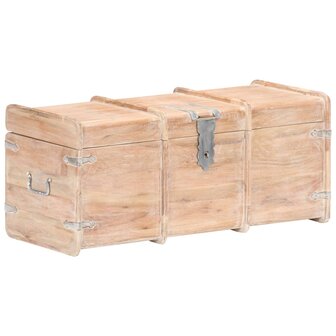 Opbergkist 90x40x40 cm massief acaciahout 10