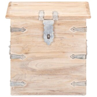 Opbergkist 40x40x40 cm massief acaciahout 3