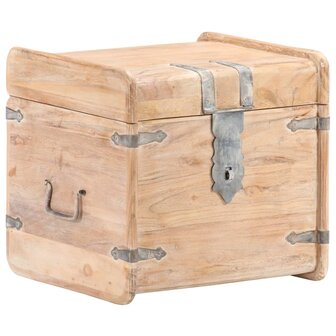 Kist 40x40x40 cm massief acaciahout 1