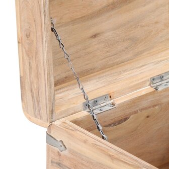 Kist 40x40x40 cm massief acaciahout 6
