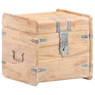 Kist 40x40x40 cm massief acaciahout 10