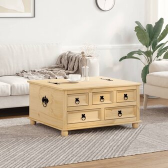 Opbergbox Corona 90x78x45 cm massief grenenhout 3