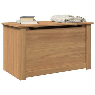 Opbergkist met deksel Panama 79x42x46 cm massief grenenhout 1