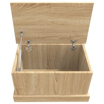 Opbergbox 50x30x28 cm bewerkt hout sonoma eikenkleurig 8