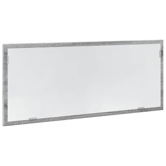 Badkamerspiegel 100x8,5x37 cm bewerkt hout grijs sonoma eiken 5