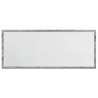 Badkamerspiegel 100x8,5x37 cm bewerkt hout grijs sonoma eiken 6