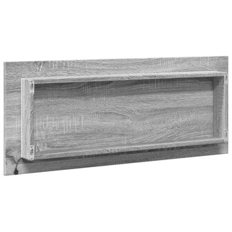 Badkamerspiegel 100x8,5x37 cm bewerkt hout grijs sonoma eiken 8