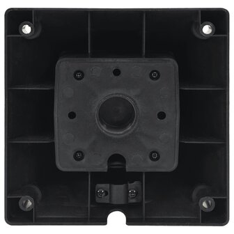 Tuinstopcontact met lamp en grondpin 2-wegs 16x16x39,5 cm 6