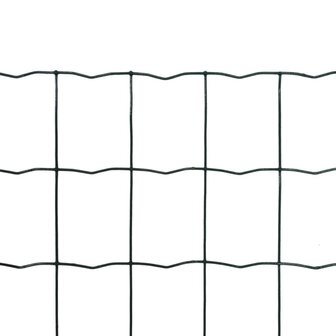 Euro hek 10x1,2 m staal groen 2